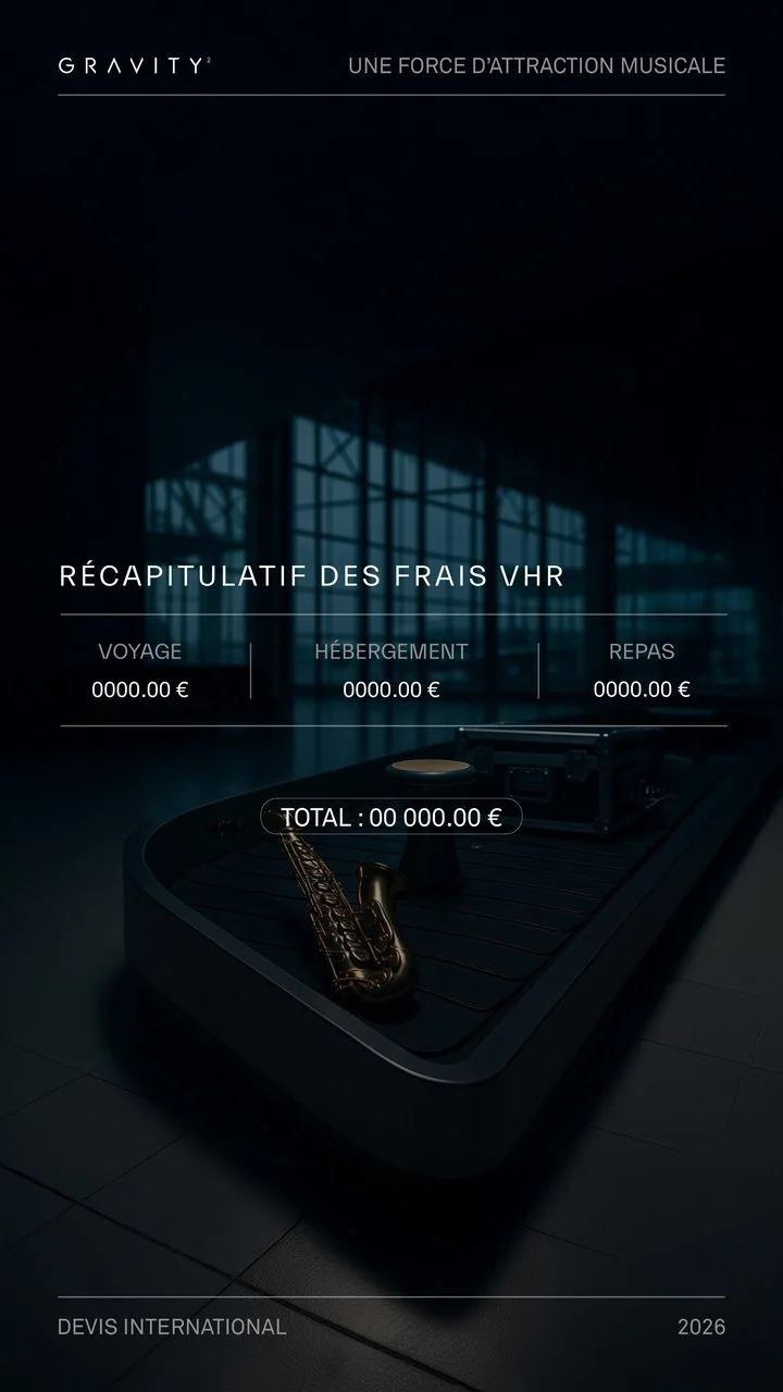 Récapitulatif des frais